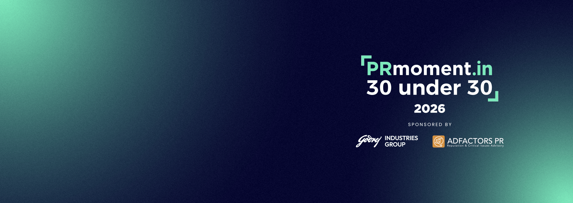 Godrej PRmoment Adfactors 30 Under 30